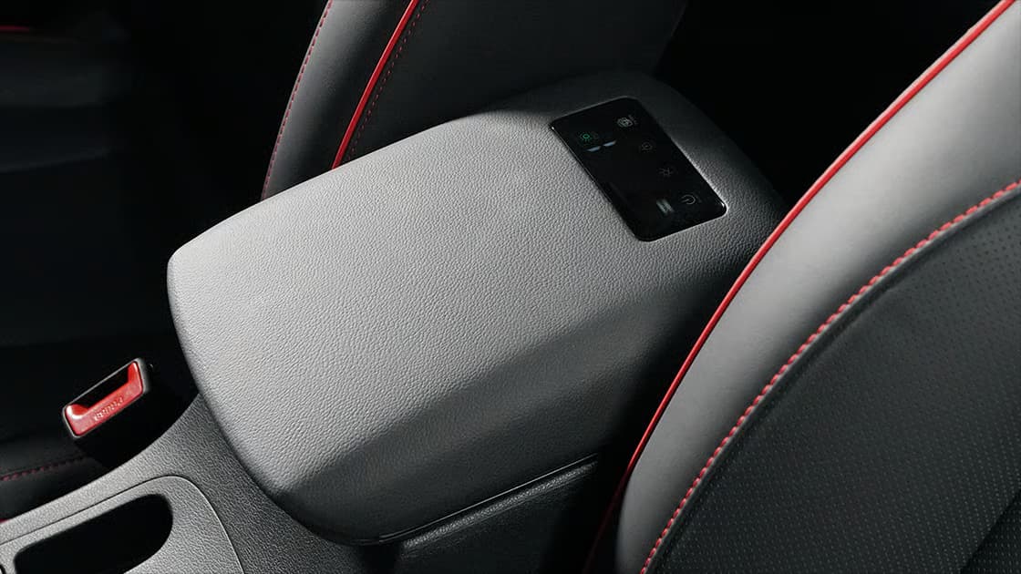 Console Armrest with Air Purifier