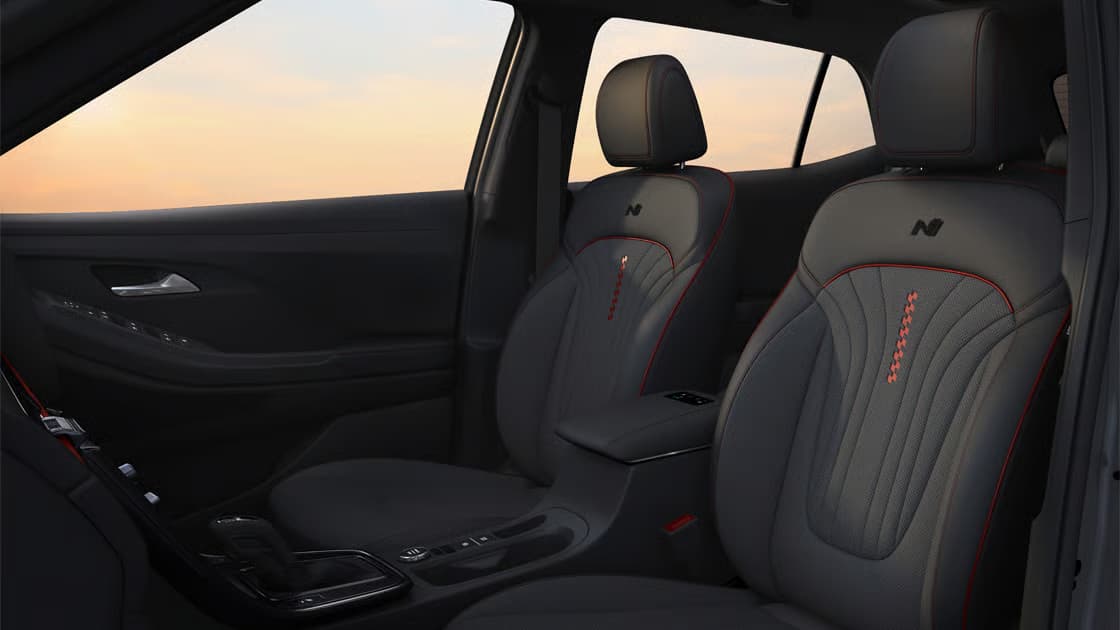 N Line exclusive seats The new CRETA
