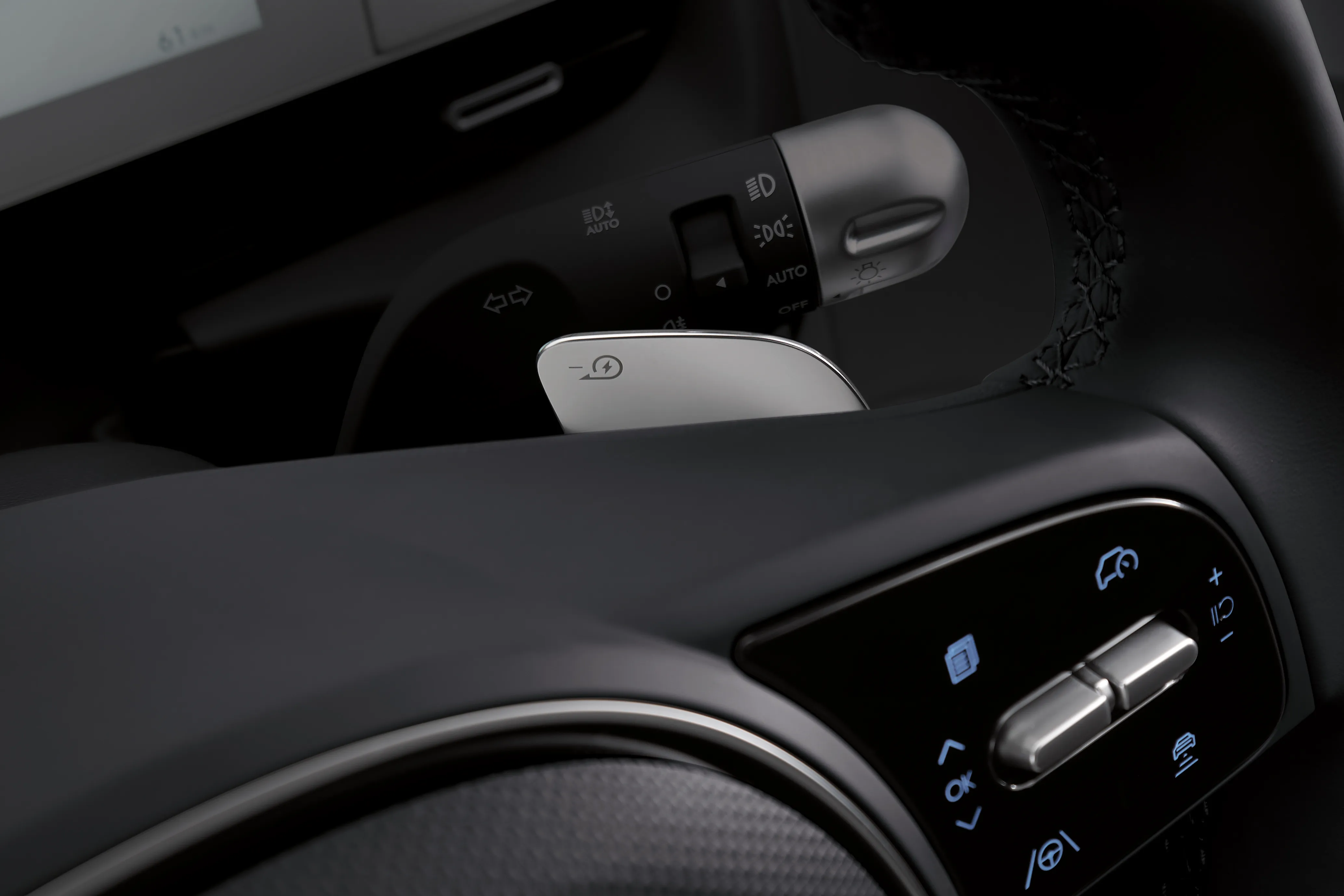 Paddle Shifter for Regenerative Braking