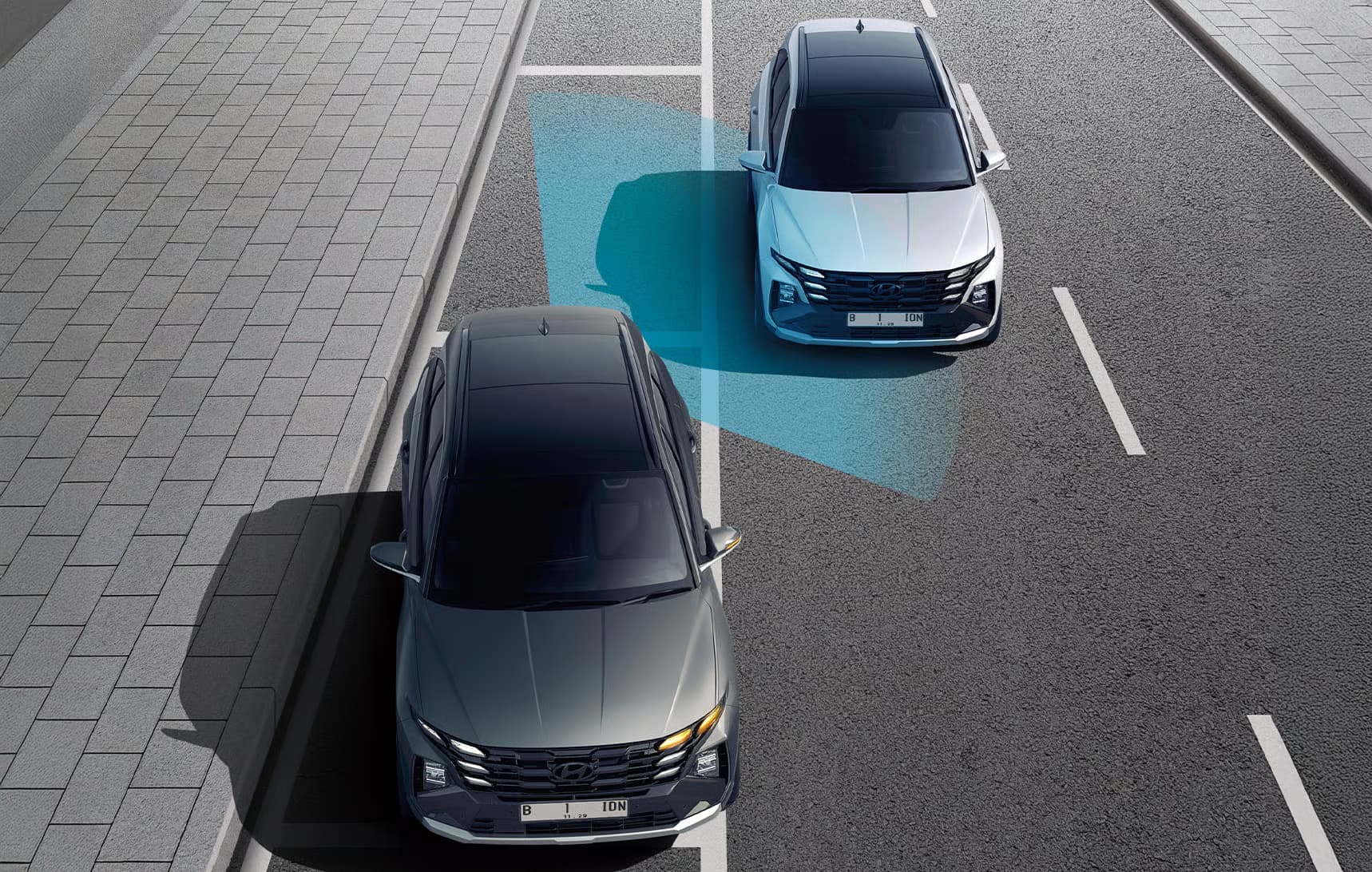 Blind-spot Collision-avoidance Assist (BCA)